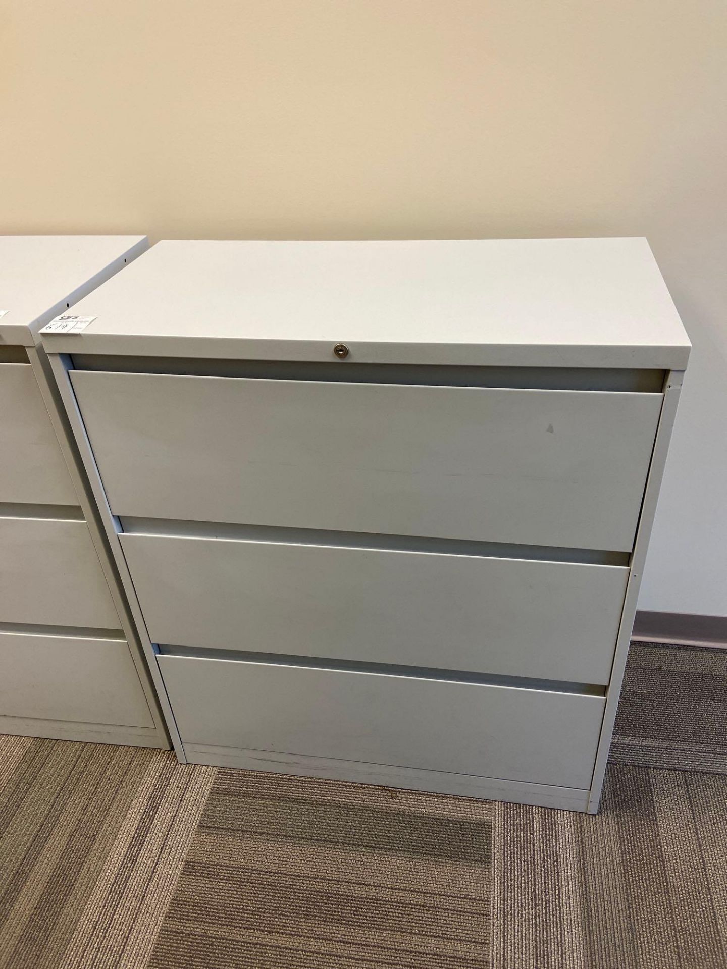 Steelcase 3-Drawer Filing Cabinet - Image 2 of 2