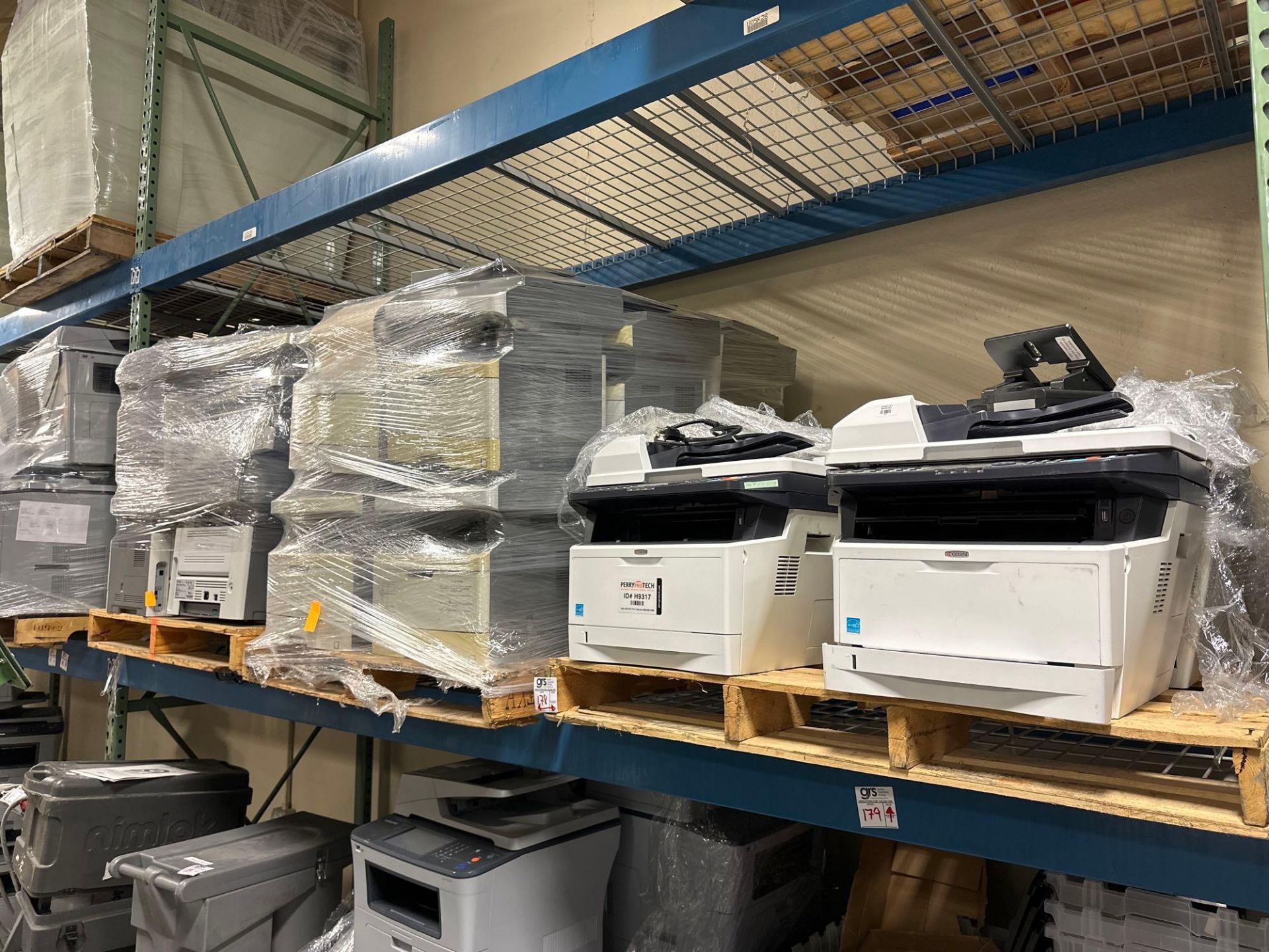 Pallets of Assorted Printers