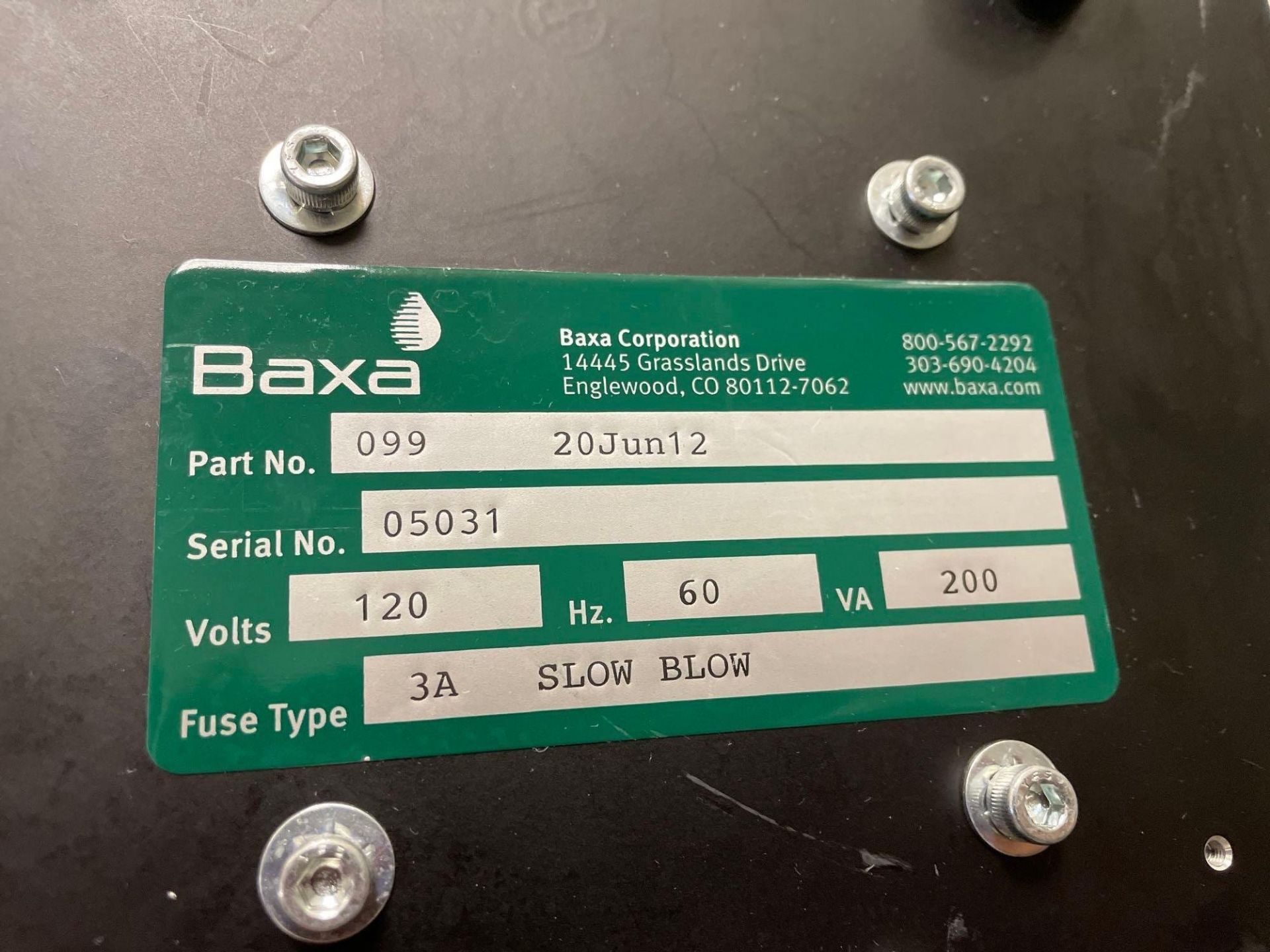 (3) Baxa Repeater Pump - Image 4 of 4