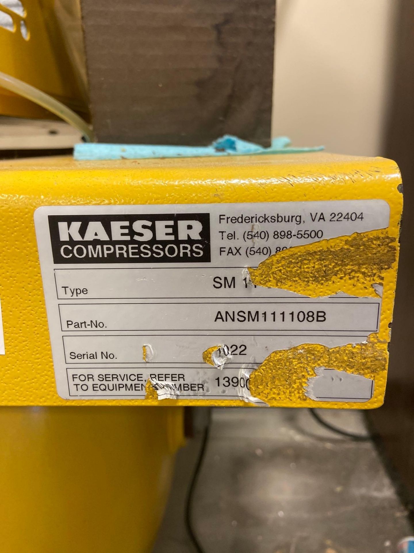 Kaeser SM11 Air Compressor - Image 11 of 12