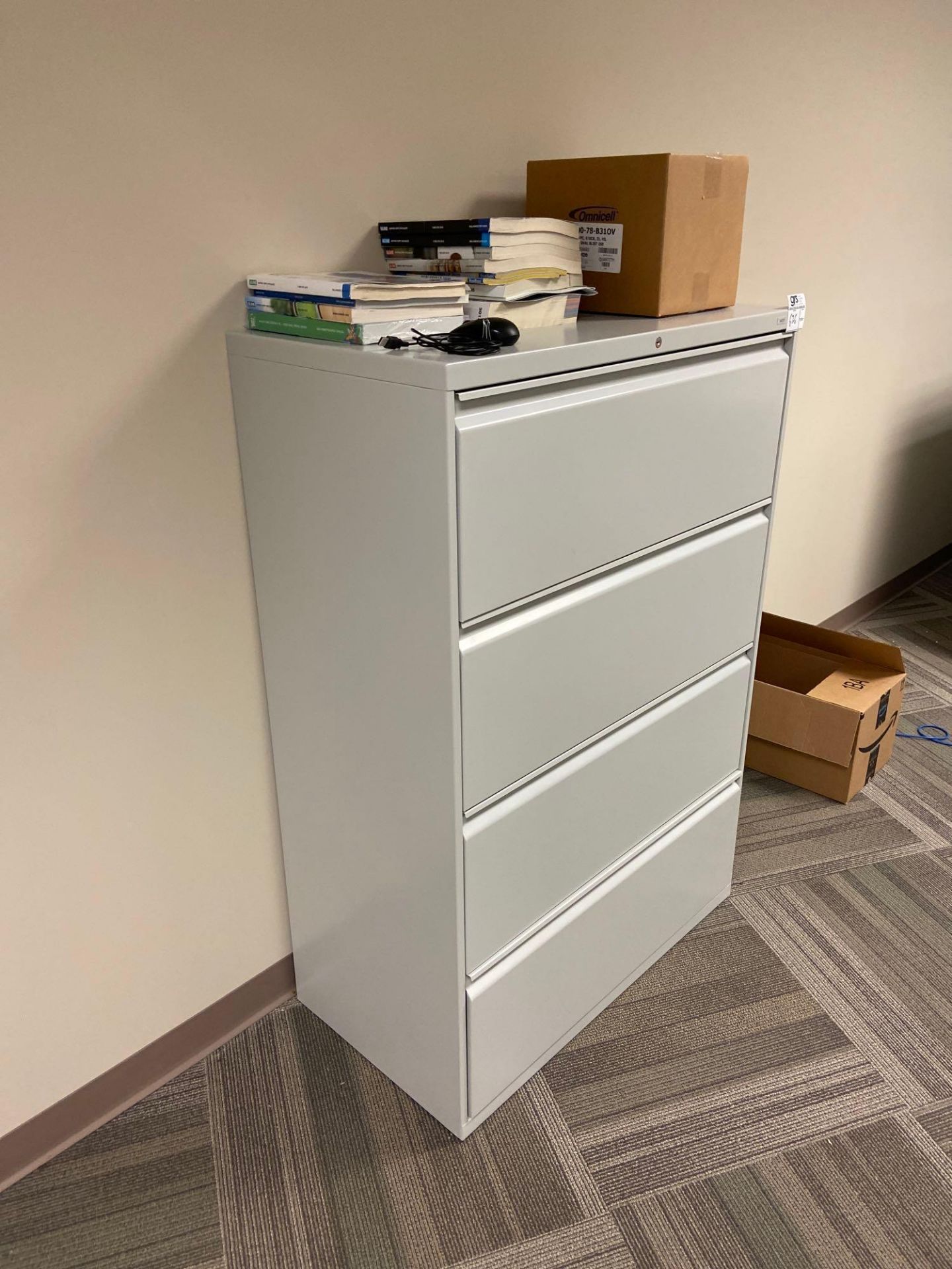 4-Drawer Hon Lateral Filing Cabinet - Image 2 of 2