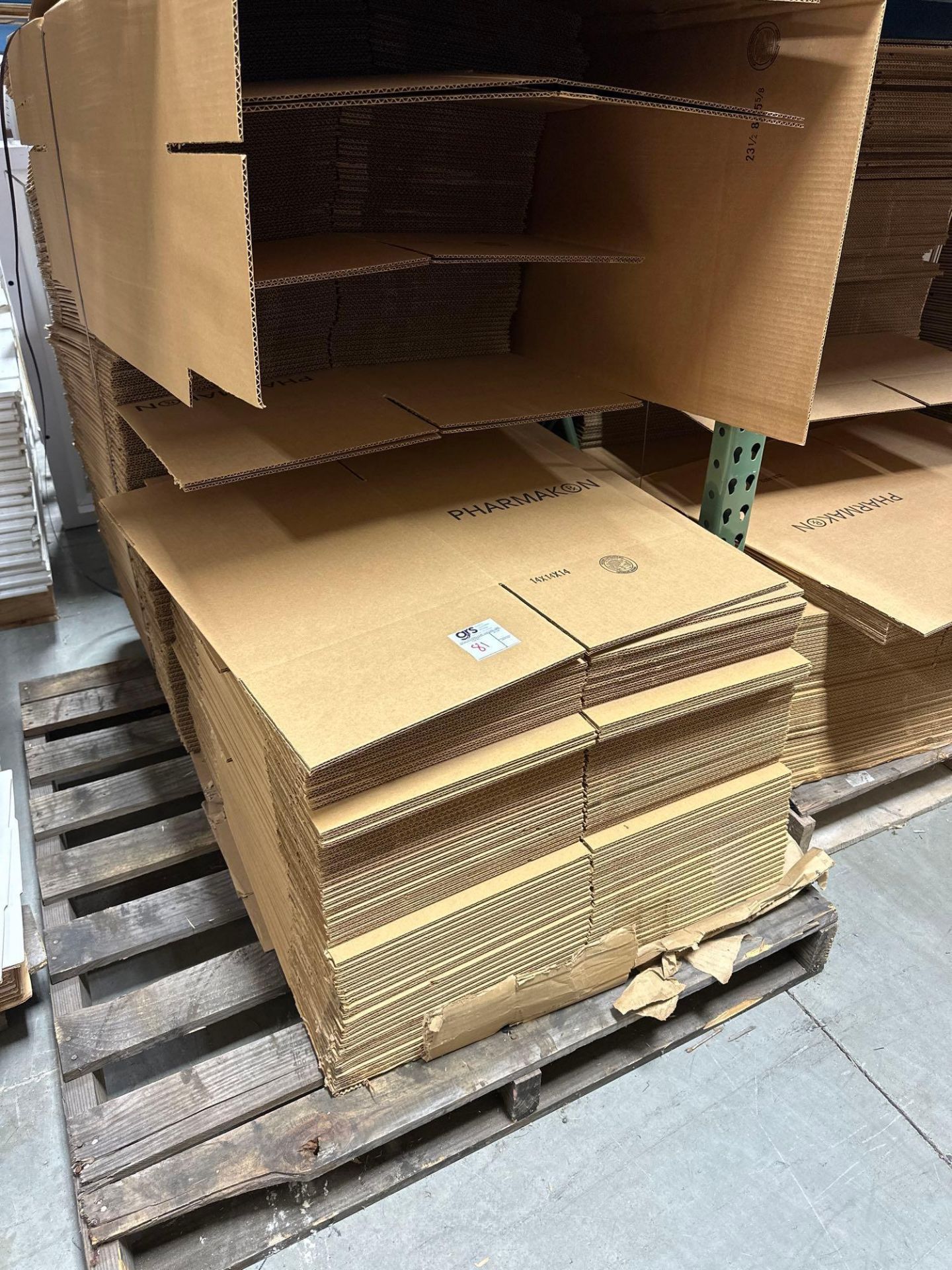 Pallet of Cardboard Boxes - Image 2 of 3