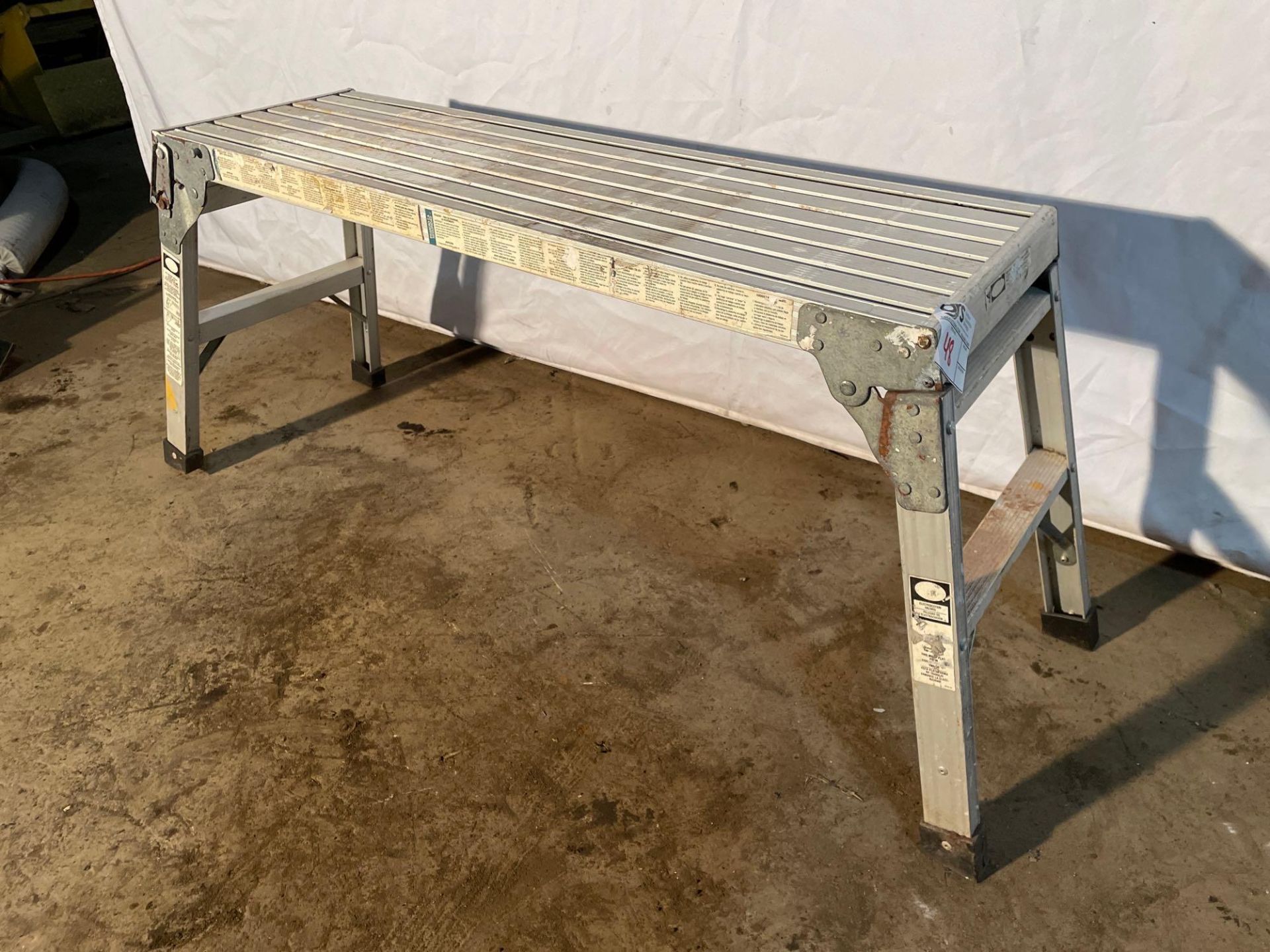 Aluminum Work Platform - Image 2 of 3