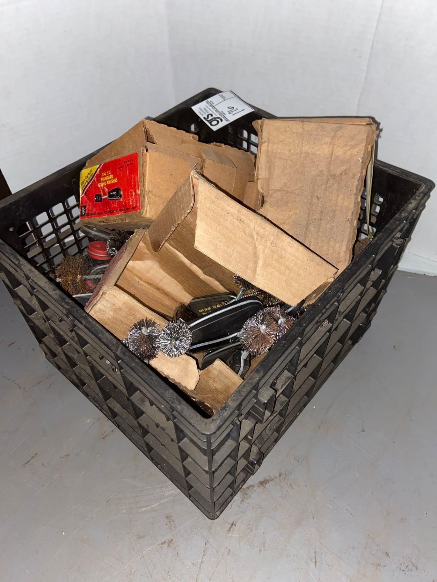 Crate of Standard Fitting Brushes