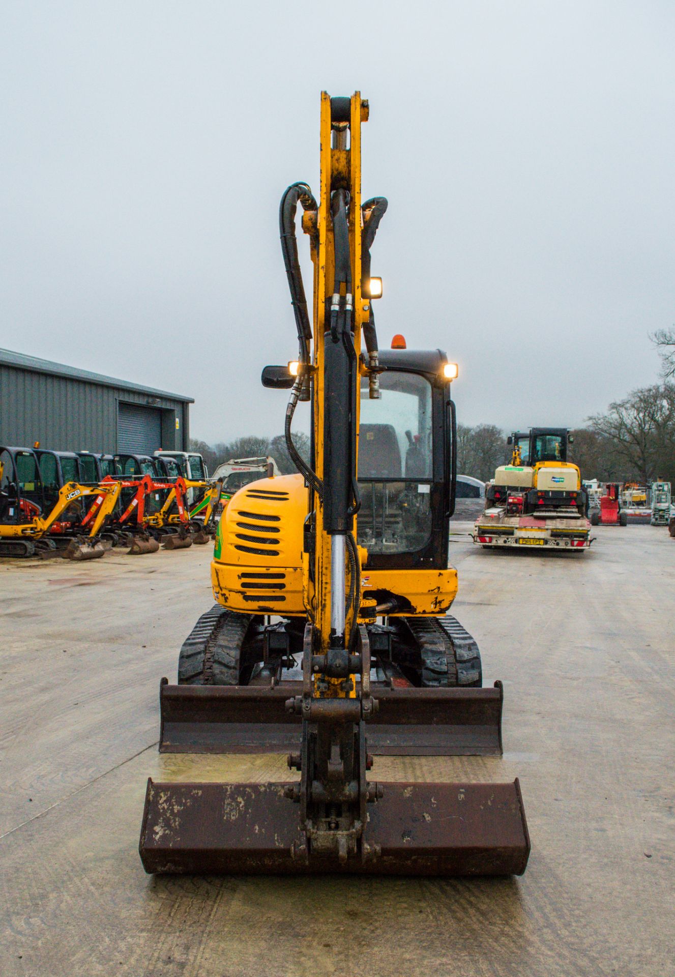 JCB 8065 RTS 6.5 tonne rubber tracked midi excavator Year: 2013 S/N: 1538571 Recorded Hours: 3047 - Image 5 of 19