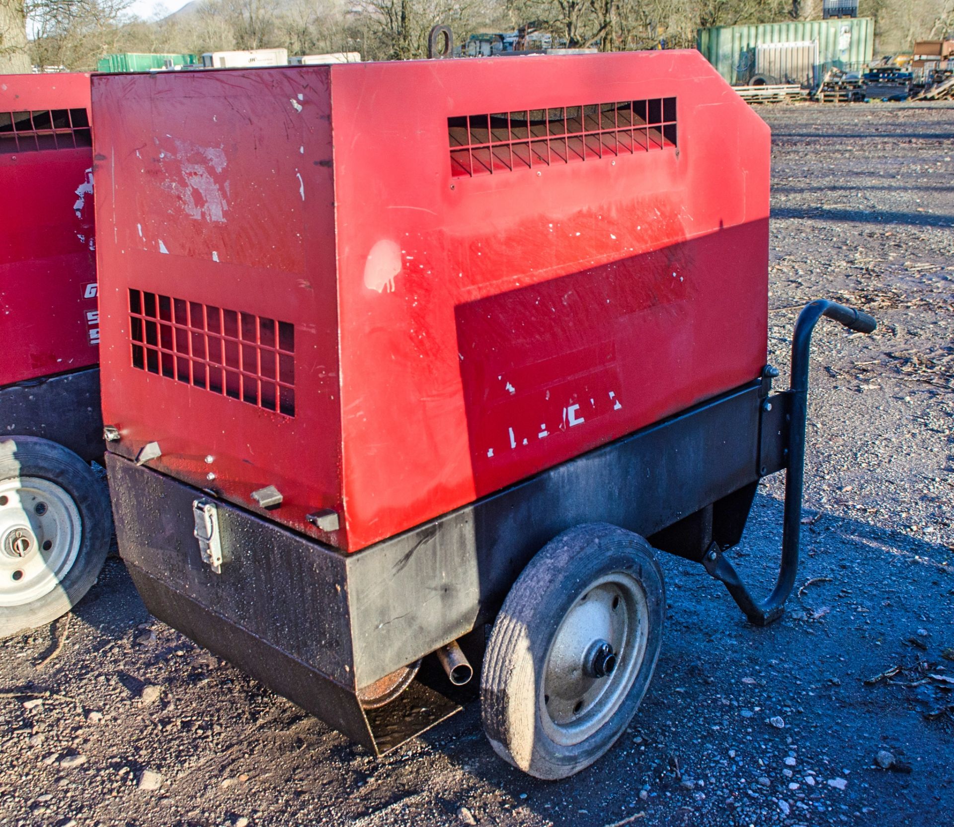 Mosa GE6000 SX/GS 6kva diesel driven generator Recorded Hours: 1320 - Image 2 of 4