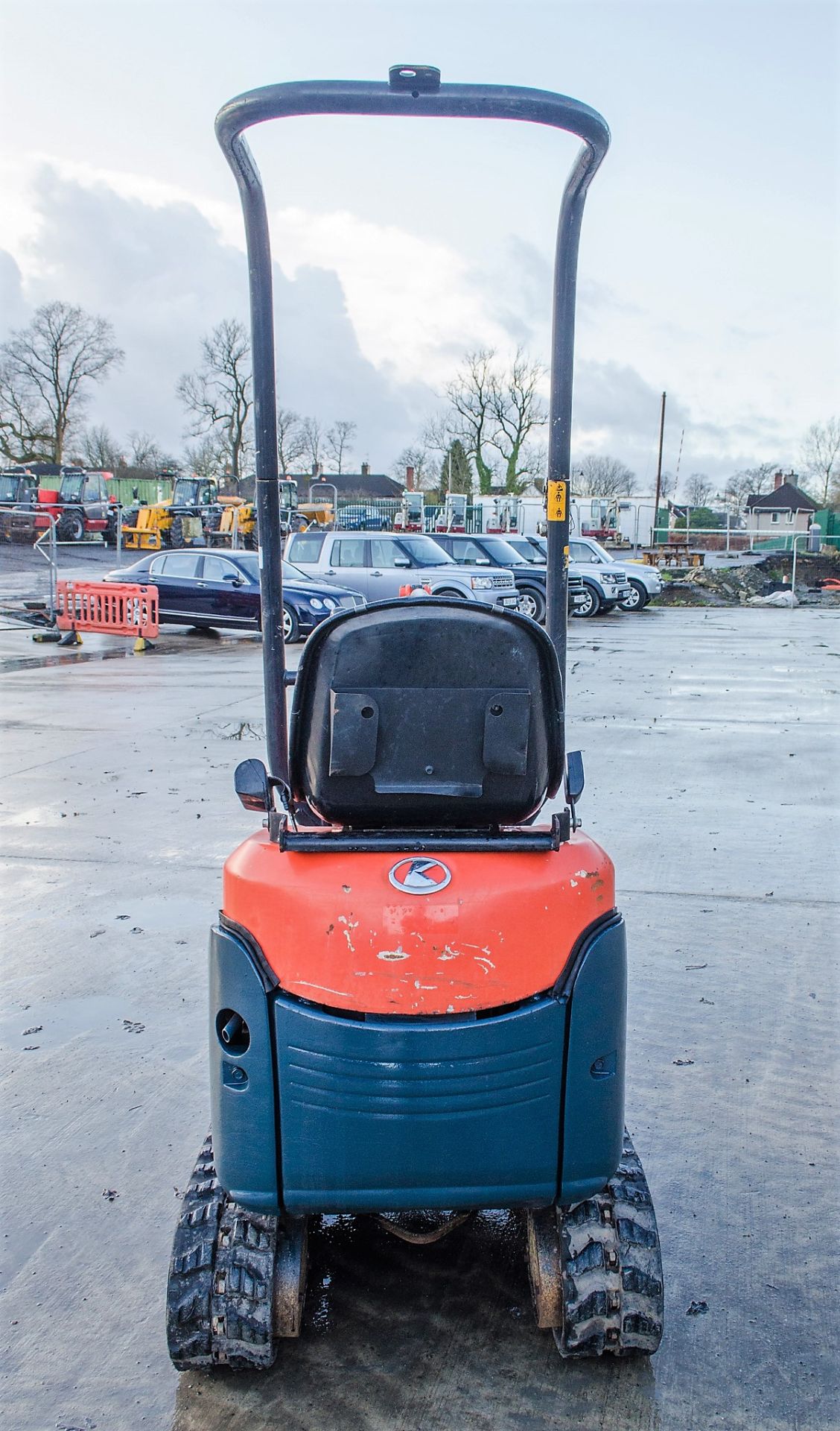 Kubota K008-3 0.8 tonne rubber tracked micro excavator Year: 2013 S/N: 24430 Recorded Hours: 1610 - Image 6 of 20