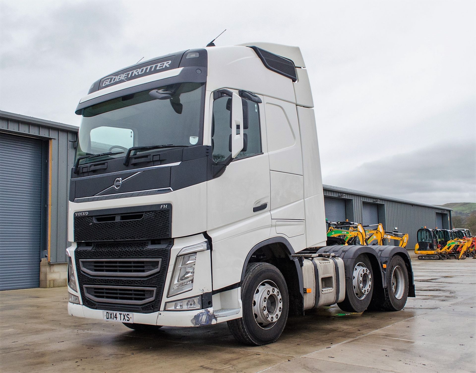 Volvo FH13 460 BHP 6 wheel tractor unit Registration Number: DX14 TXS Date of Registration: 01/03/