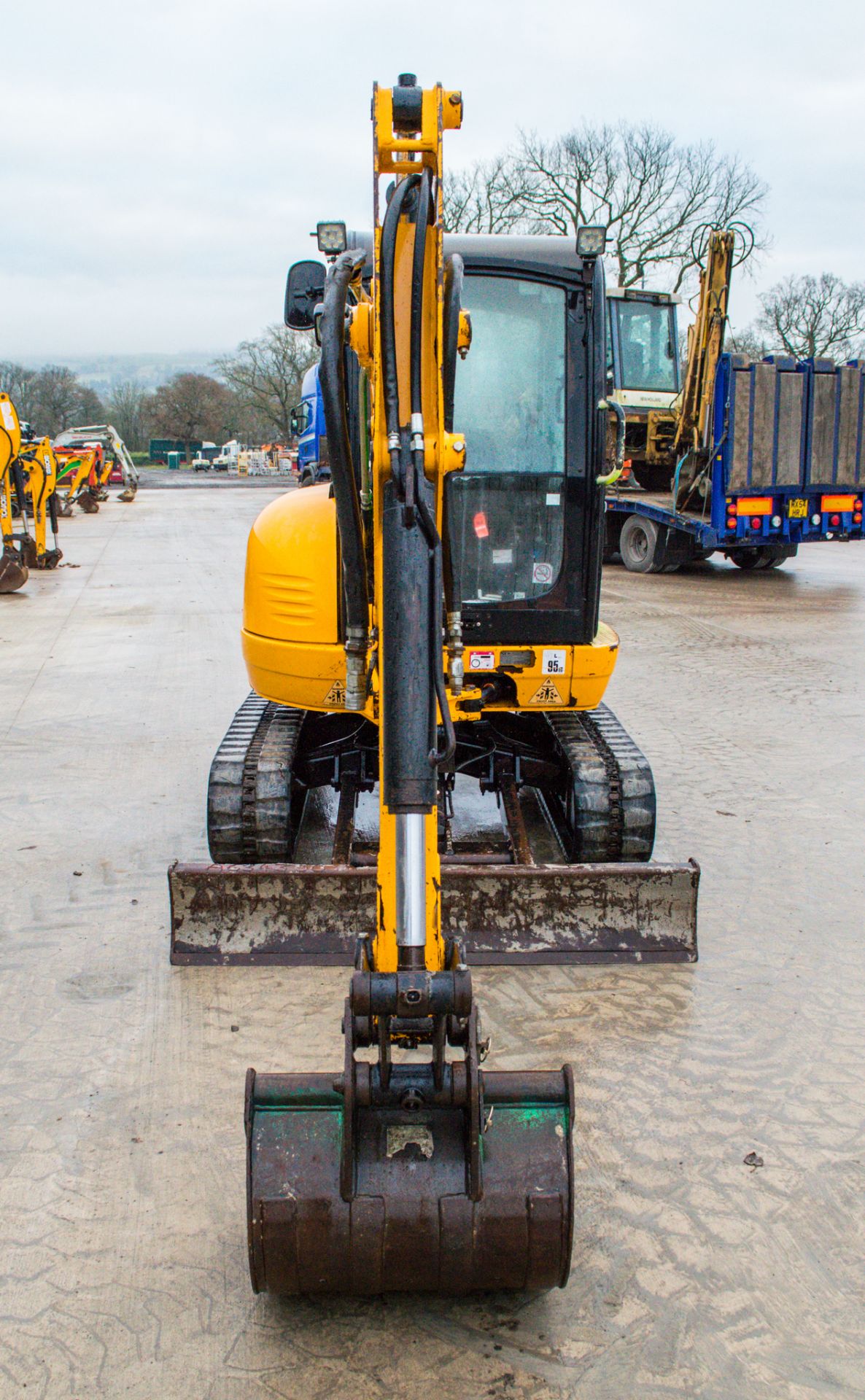 JCB 8030 ZTS 3 tonne rubber tracked midi excavator  Year: 2014 S/N: 116971 Recorded Hours: 2709 - Image 5 of 18