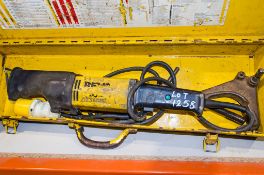 Rems 110v reciprocating saw c/w carry case 02360184