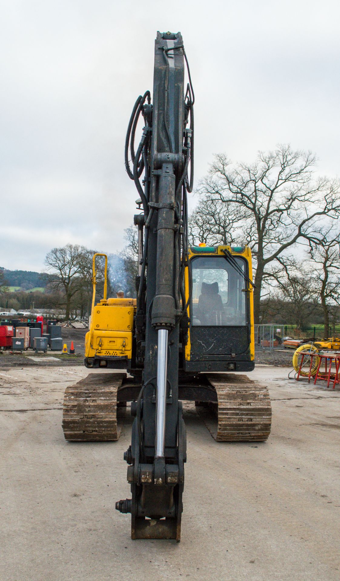 Volvo EC140B 14 tonne steel tracked excavator Year: 2007  S/N:  Recorded Hours: 13,055 piped & - Image 5 of 19