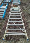 Youngman 10 tread aluminium step ladder 0807027