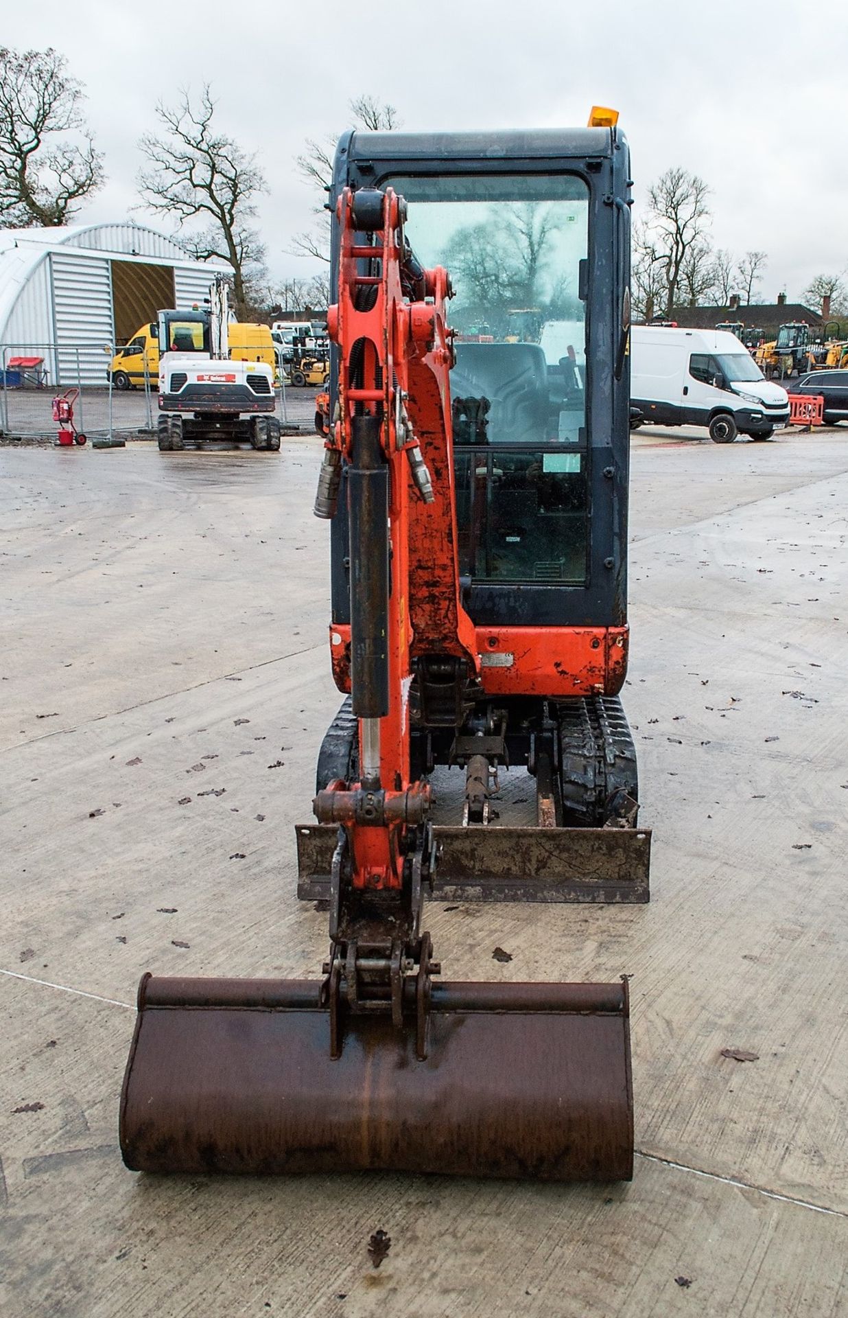 Kubota KX016-4 1.5 tonne rubber tracked excavator Year: 2014 S/N: 57529 Recorded Hours: 2638 - Image 5 of 23