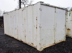 21ft x 9ft steel store site unit A556203