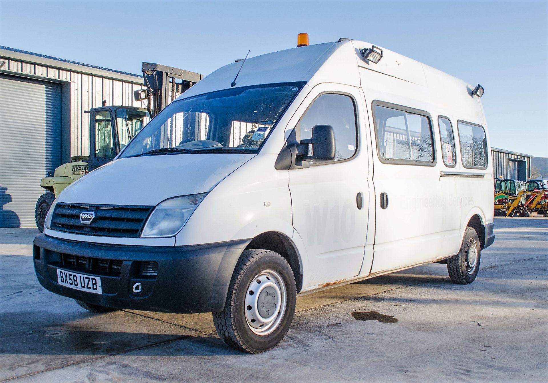 LDV Maxus 3.5T 95 LWB crew cab panel van Registration Number: BX58 UZB Date of Registration: 01/11/