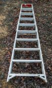Lyte 10 tread aluminium step ladder 1901-LYT-0236