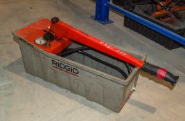 Ridgid 1450 manual pressure test pump WOTP1007 CO