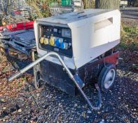 MHM MG6000 6 kva diesel driven generator Recorded Hours: 1194 12521074