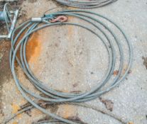 Wire rope for wire rope winch