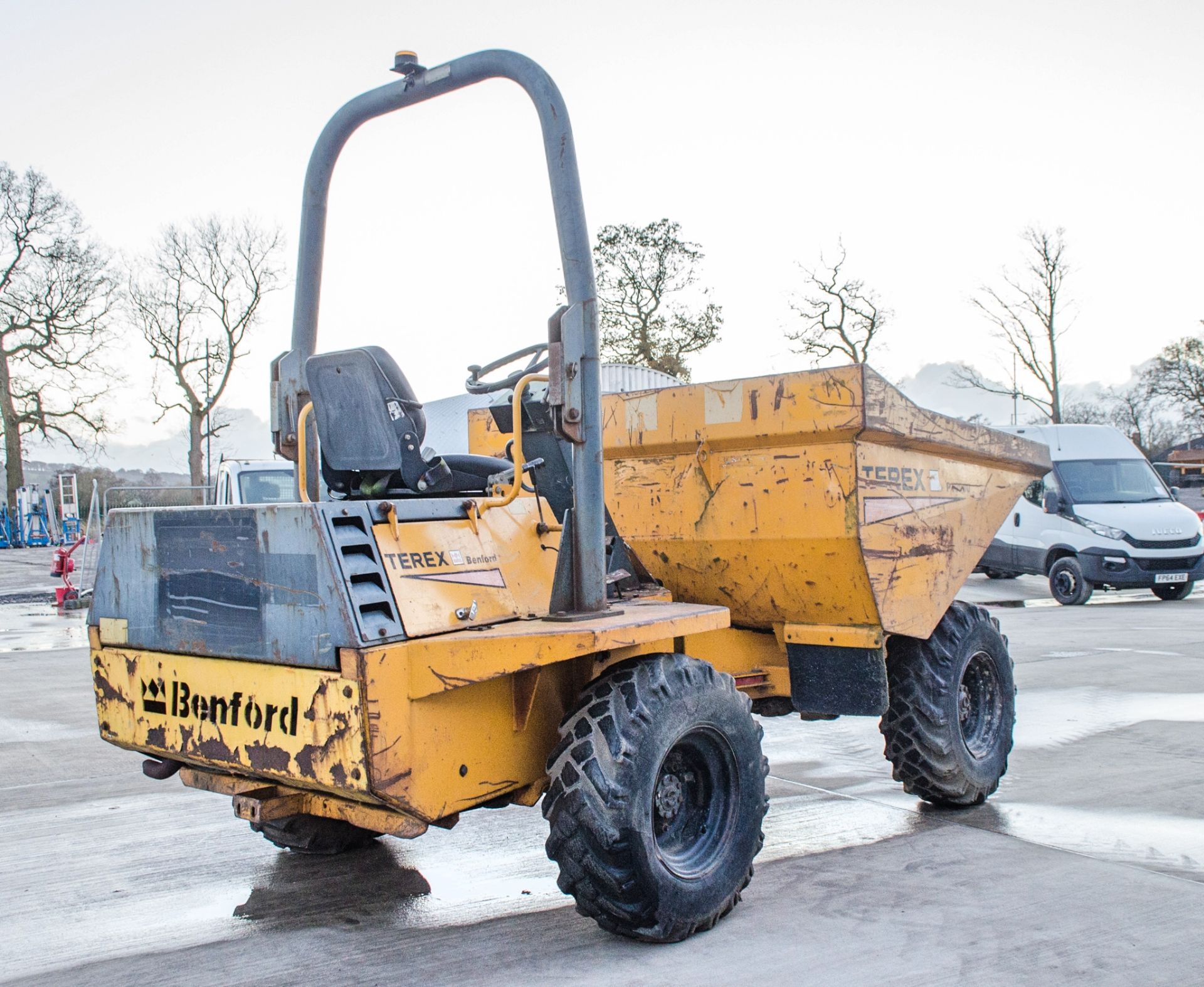 Terex PT3000 3 tonne straight skip dumper Year: 2005 S/N: E501AR010 Recorded hours: 2976 S5480 - Image 3 of 21