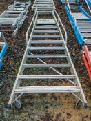 Youngman 8 tread aluminium step ladder 08AC0040