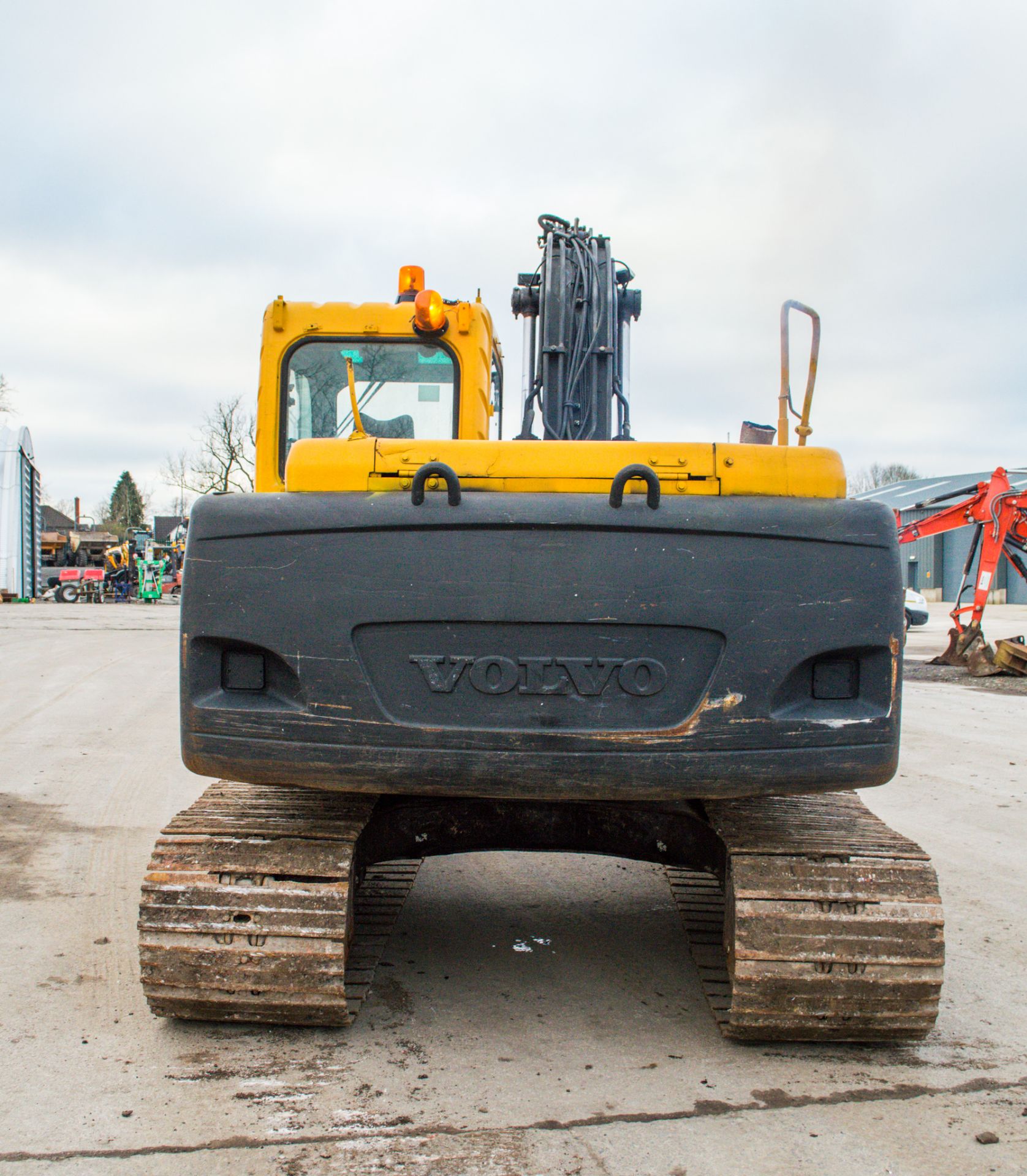 Volvo EC140B 14 tonne steel tracked excavator Year: 2007  S/N:  Recorded Hours: 13,055 piped & - Image 6 of 19