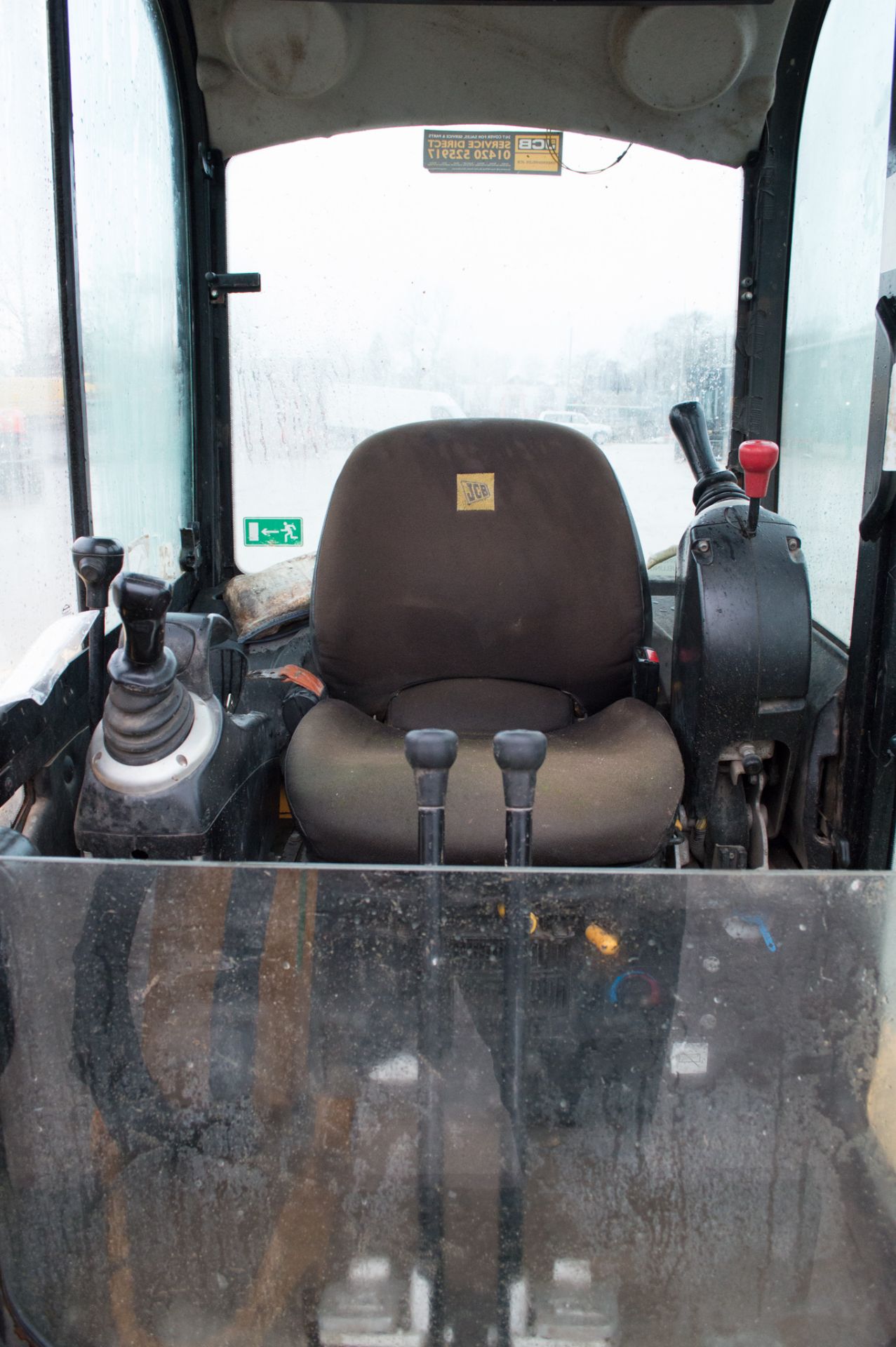 JCB 8030 3 tonne rubber tracked excavator  Year: 2014 S/N: 17016 Recorded Hours: 3025 A634268 piped, - Image 15 of 16