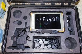 Topcon FC-500 field computer c/w charger and carry case B300001