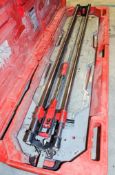 Rubi TX 1200 tile cutter c/w carry case 02AL0021