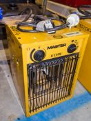 Master B3 EPB 240v portable fan heater 1827-0814