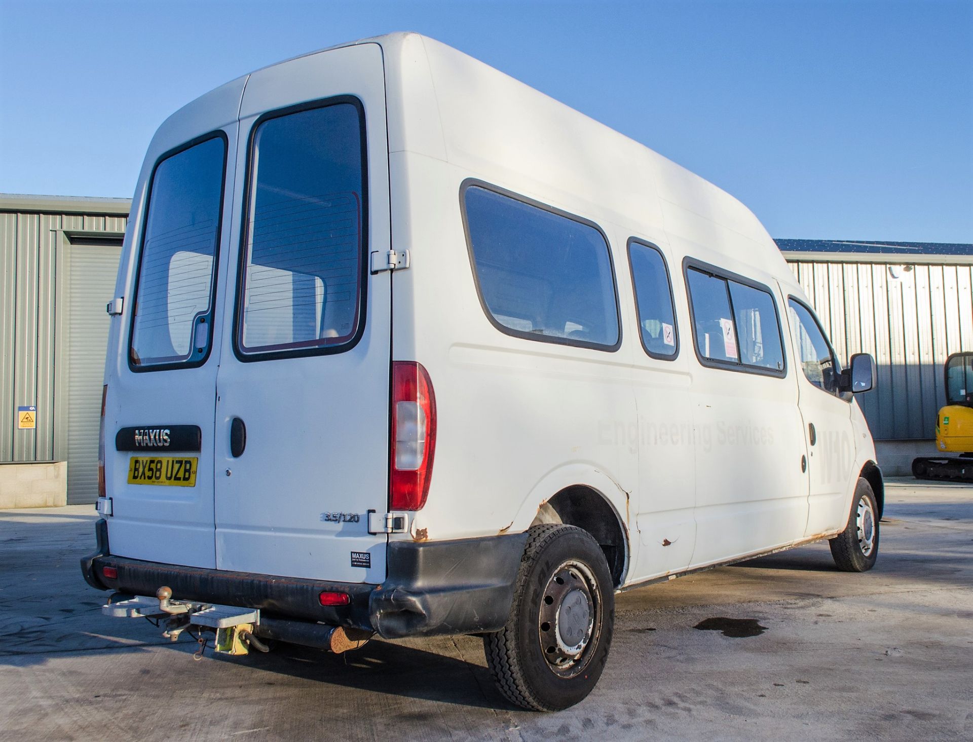 LDV Maxus 3.5T 95 LWB crew cab panel van Registration Number: BX58 UZB Date of Registration: 01/11/ - Image 3 of 28