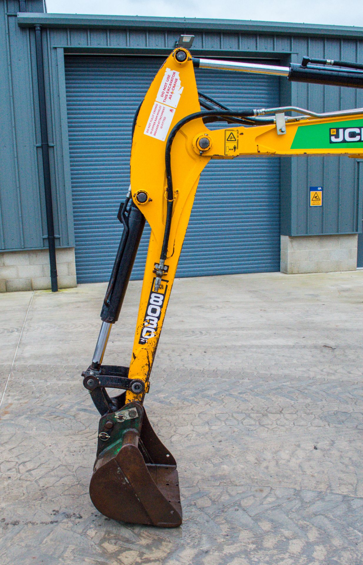 JCB 8030 ZTS 3 tonne rubber tracked midi excavator  Year: 2014 S/N: 116971 Recorded Hours: 2709 - Image 13 of 18