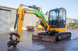JCB 8050 ZTS 5 tonne rubber tracked excavator Year: 2013 S/N: 1741976 Recorded Hours: 3800 blade,