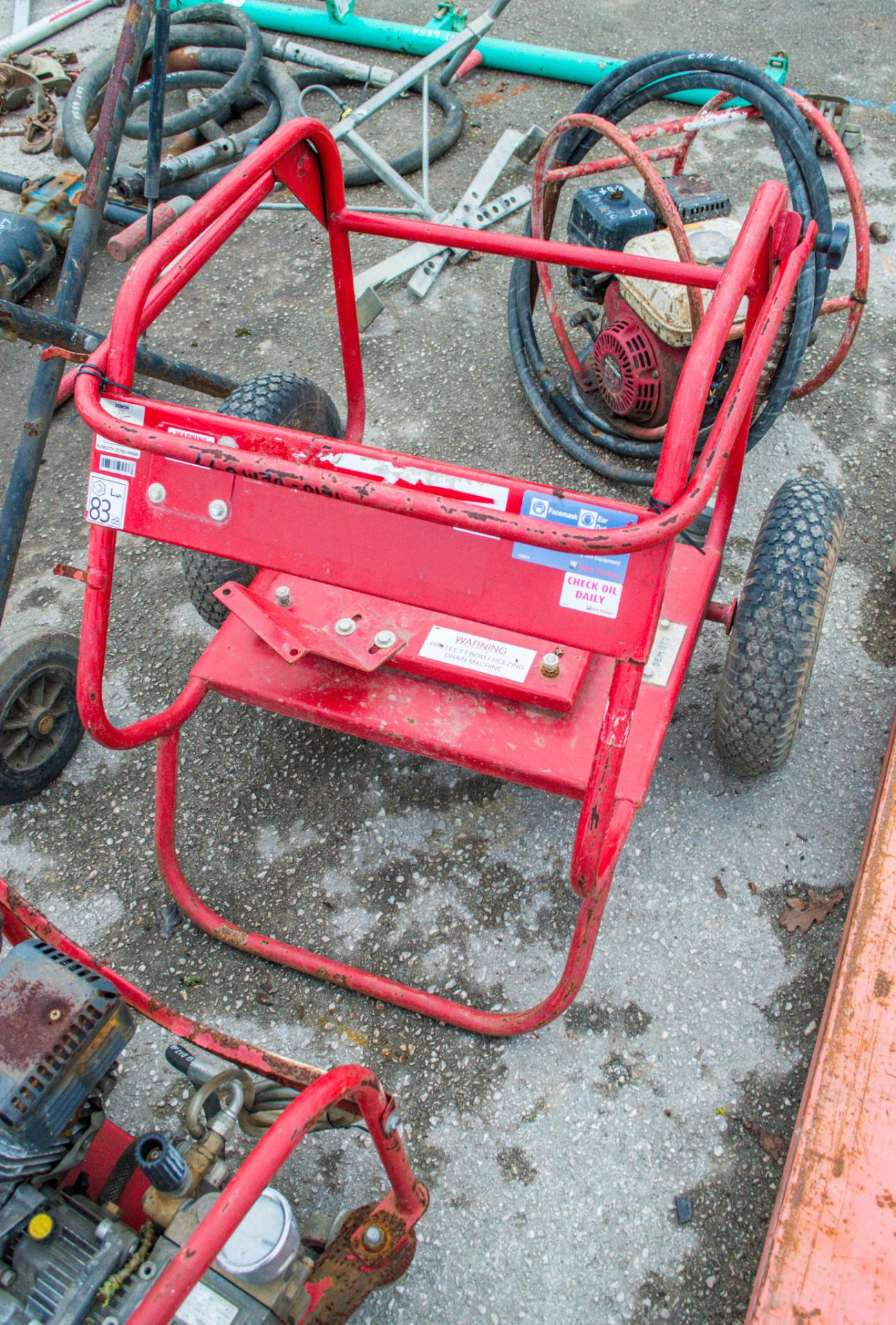 Demon pressure washer frame CO