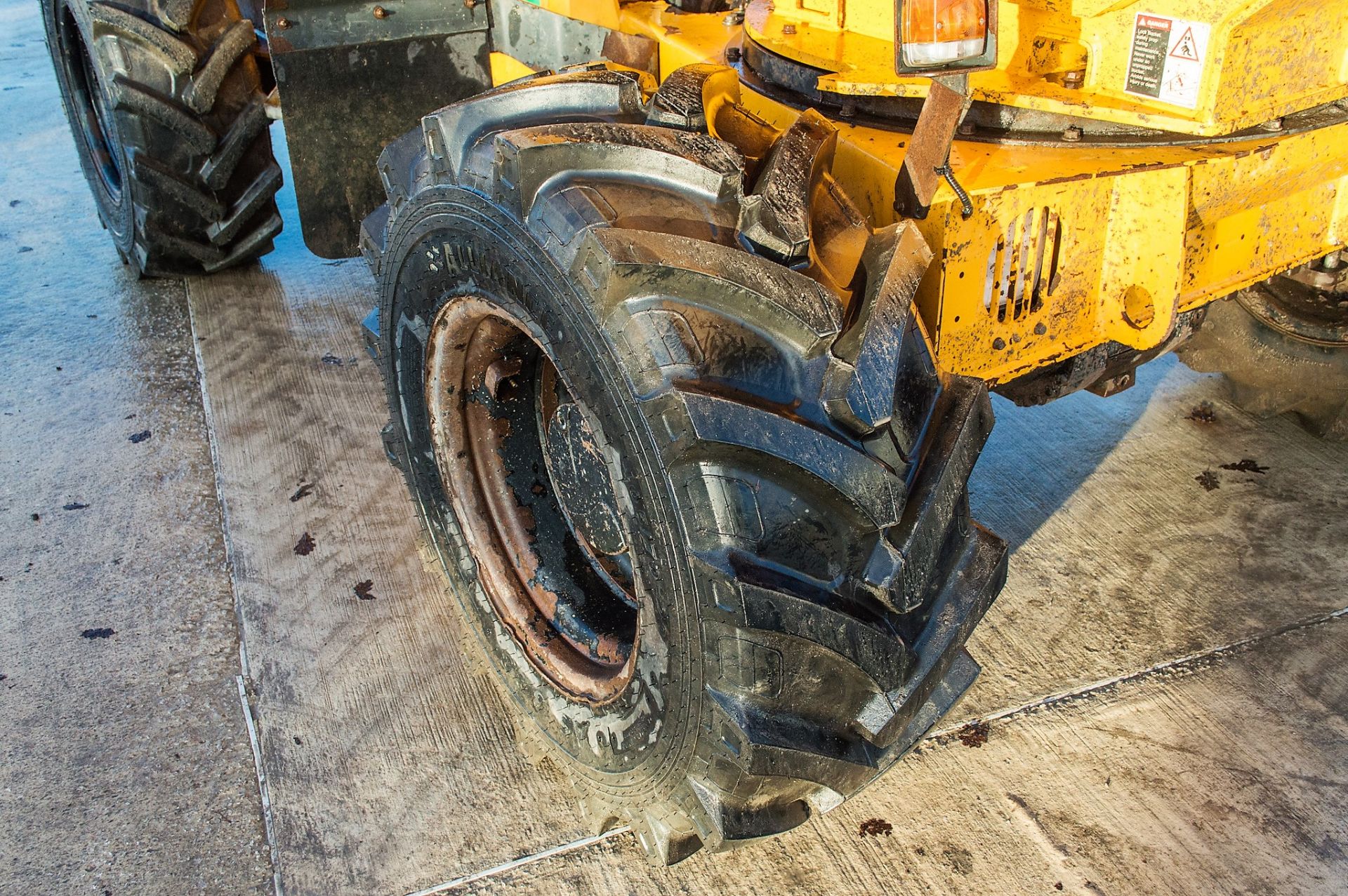 Thwaites 6 tonne swivel skip dumper Year: 2014 S/N: 401C7596 Recorded Hours: 1848 A634773 ** Foot - Image 14 of 20