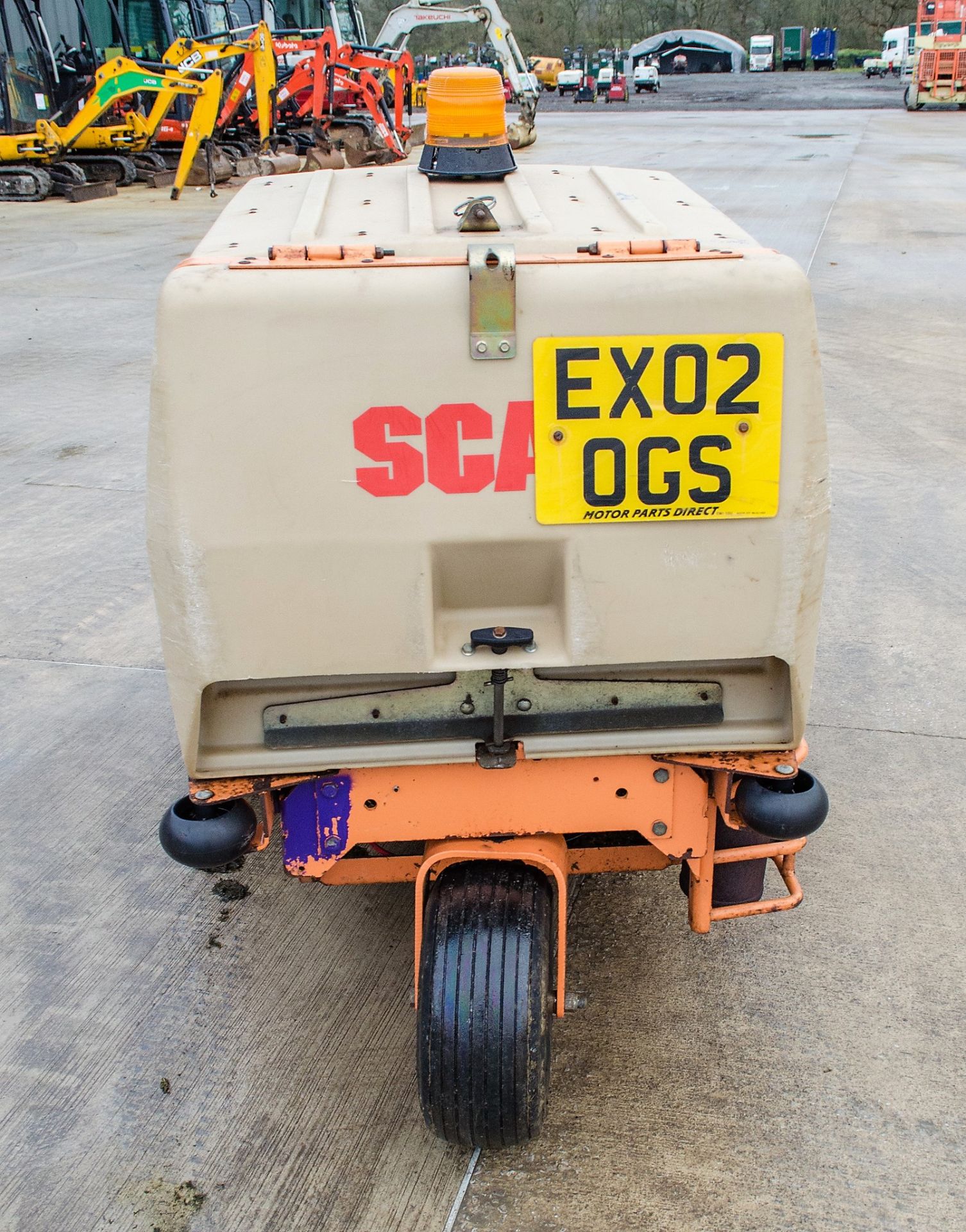 Scag Cougar petrol driven zero turn ride on lawnmover Recorded Hours: 584 c/w 48 inch cutting deck - Image 6 of 13