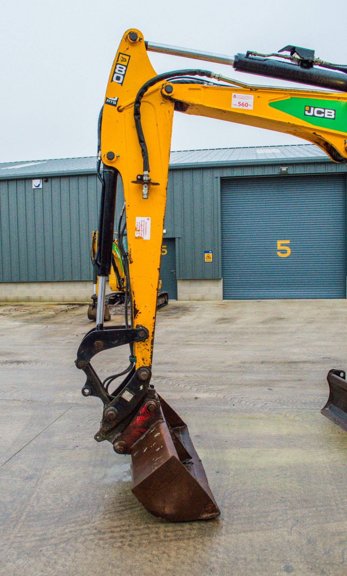 JCB 8065 RTS 6.5 tonne rubber tracked midi excavator Year: 2013 S/N: 1538571 Recorded Hours: 3047 - Image 13 of 19