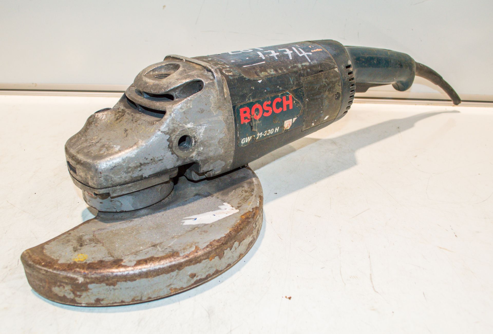 Bosch GWS 21-230 110v 230mm angle grinder ** Cord cut ** 02231169 CO
