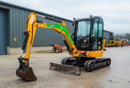 JCB 8030 ZTS 3 tonne rubber tracked midi excavator  Year: 2014 S/N: 116971 Recorded Hours: 2709