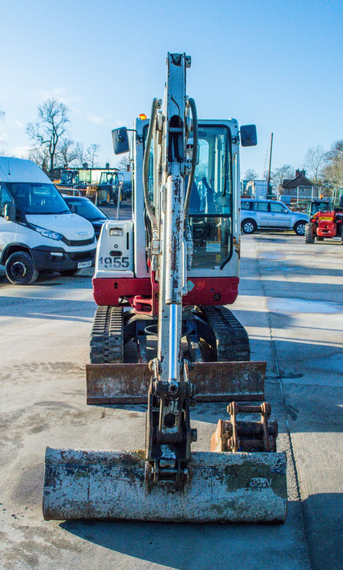 Takeuchi TB228 2.8 tonne rubber tracked excavator Year: 2015 S/N: 804197 Recorded Hours: 3064 piped, - Image 5 of 17