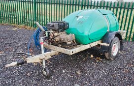 Western fast tow diesel driven pressure washer bowser ** Hose missing ** A655118