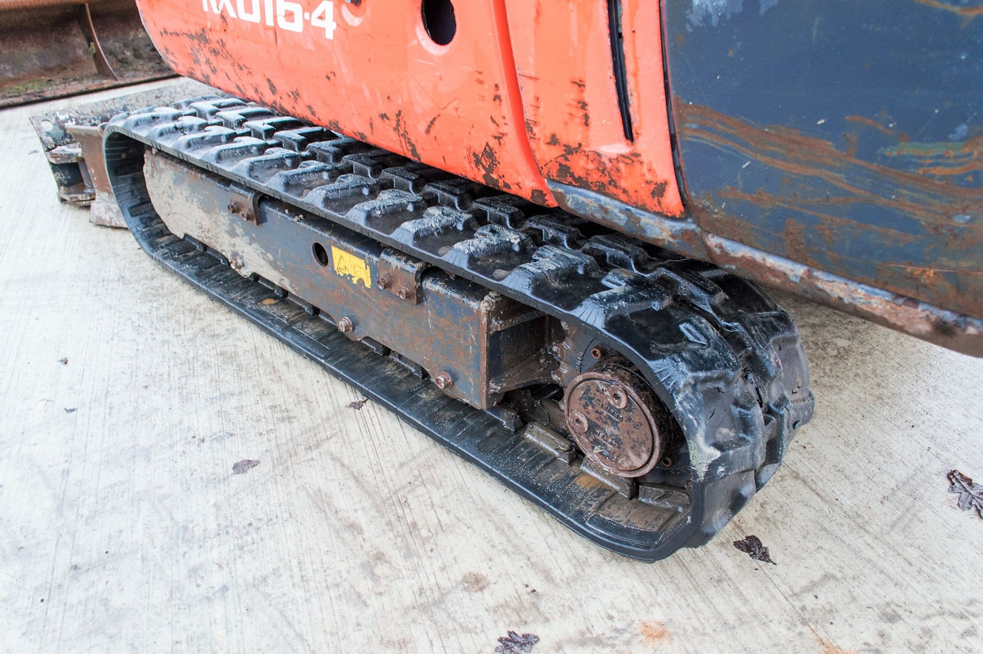 Kubota KX016-4 1.5 tonne rubber tracked excavator Year: 2014 S/N: 57529 Recorded Hours: 2638 - Image 10 of 23