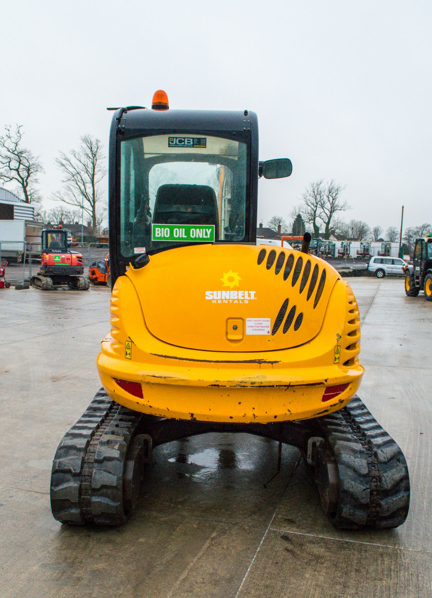 JCB 8065 RTS 6.5 tonne rubber tracked midi excavator Year: 2013 S/N: 1538571 Recorded Hours: 3047 - Image 6 of 19