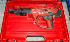 Hilti DX460 cordless auto feed nail gun c/w carry case A668483