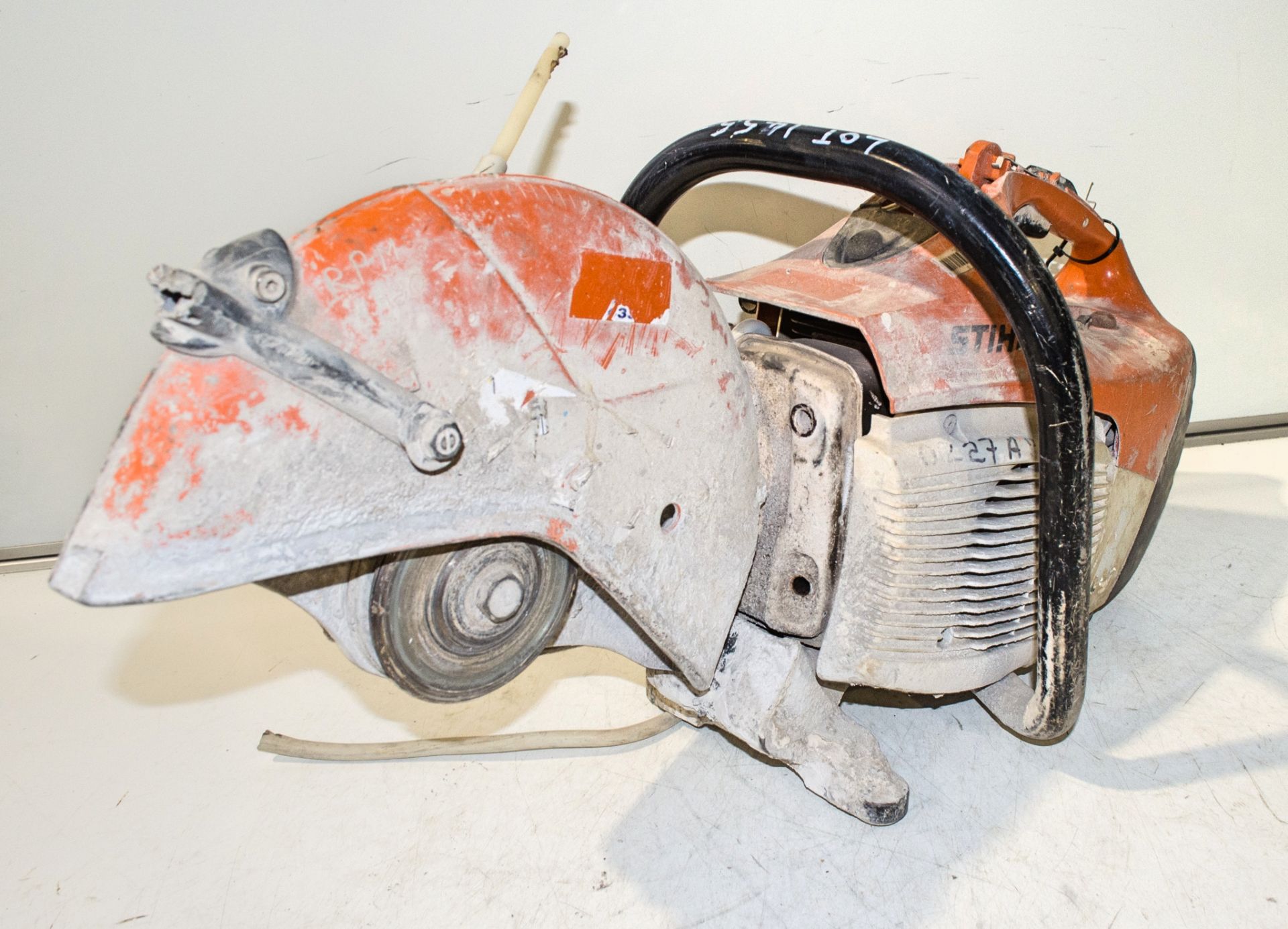 Stihl TS420 petrol driven saw ** Handle damaged ** 0227A861