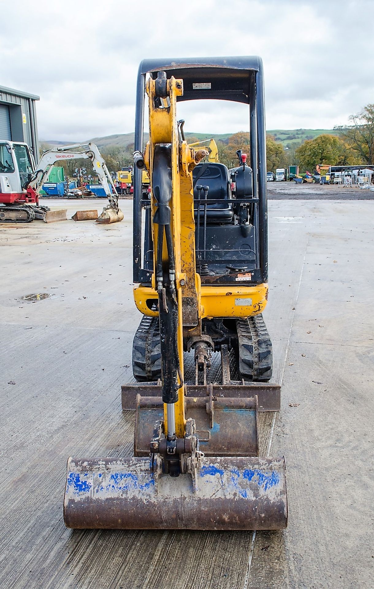 JCB 8014 CTS 1.5 tonne rubber tracked mini excavator Year: 2015 S/N: 2070994 Recorded Hours: 1325 - Image 5 of 21