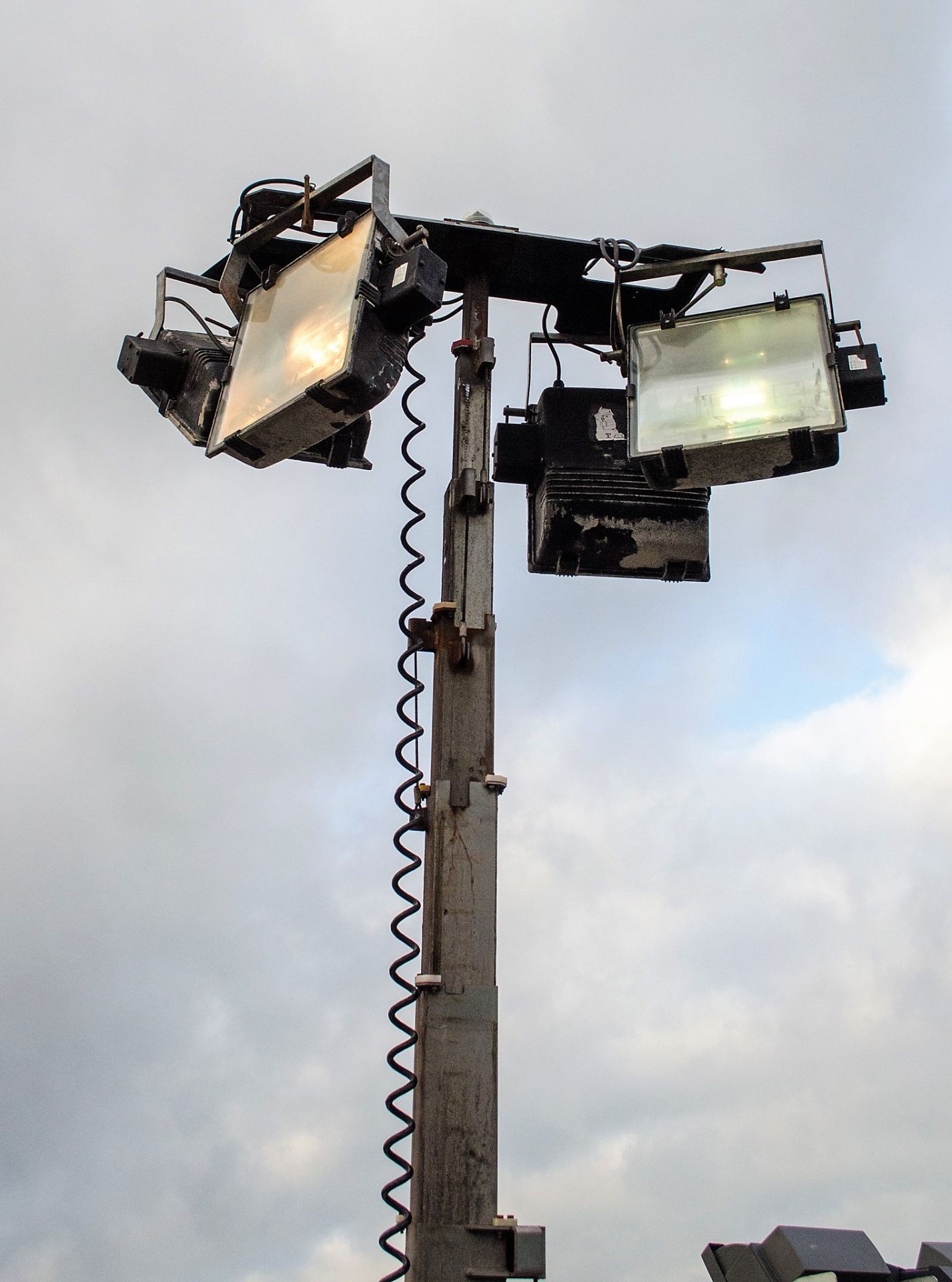 SMC TL90 diesel driven fast tow mobile lighting tower Year: 2012 S/N: T90129368 Recorded Hours: 4366 - Image 4 of 8