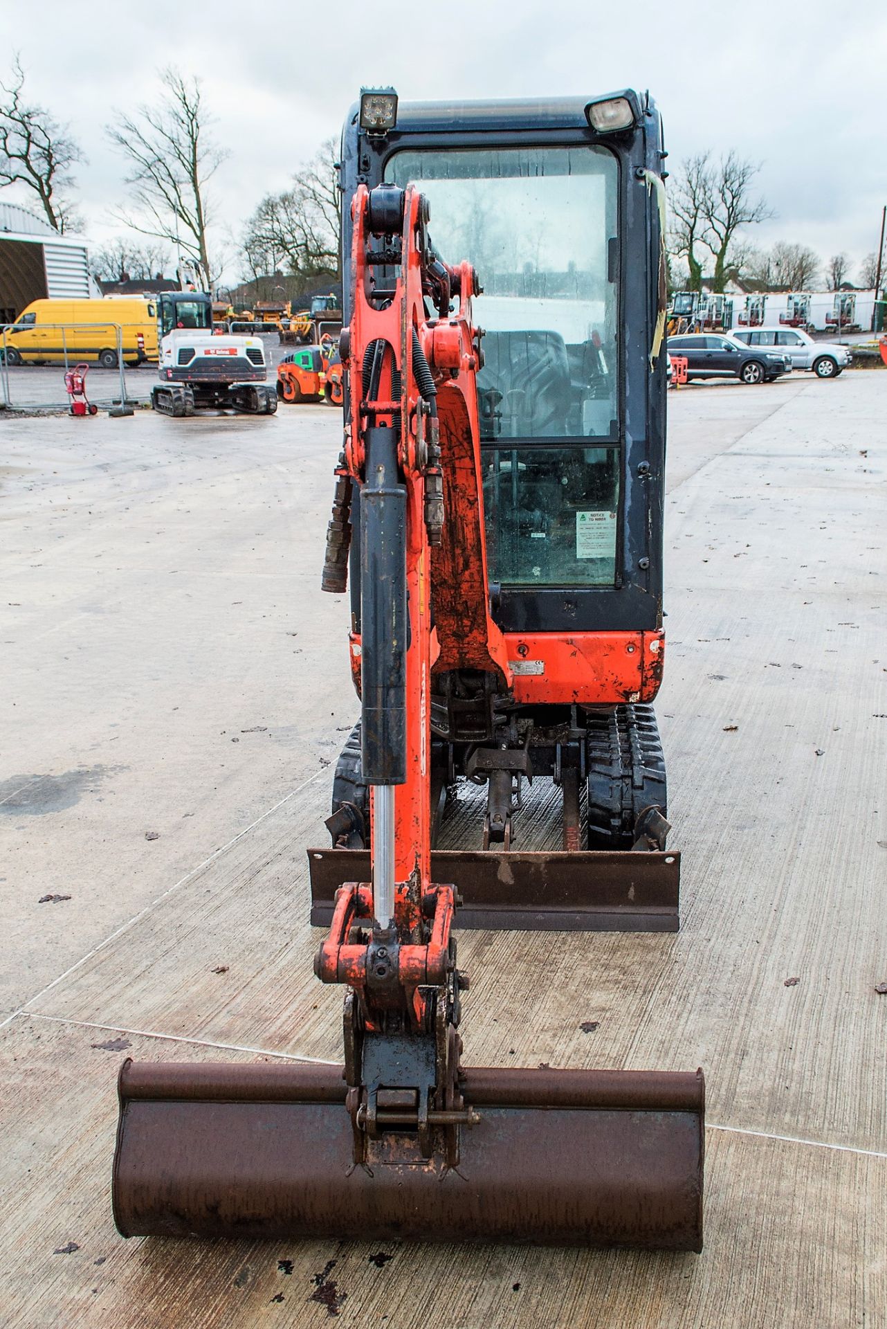 Kubota KX016-4 1.5 tonne rubber tracked excavator Year: 2014 S/N: 57592 Recorded Hours: 2375 - Image 5 of 23