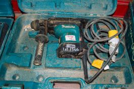 Makita HR3210C 110v SDS rotary hammer drill c/w carry case 0314-2152