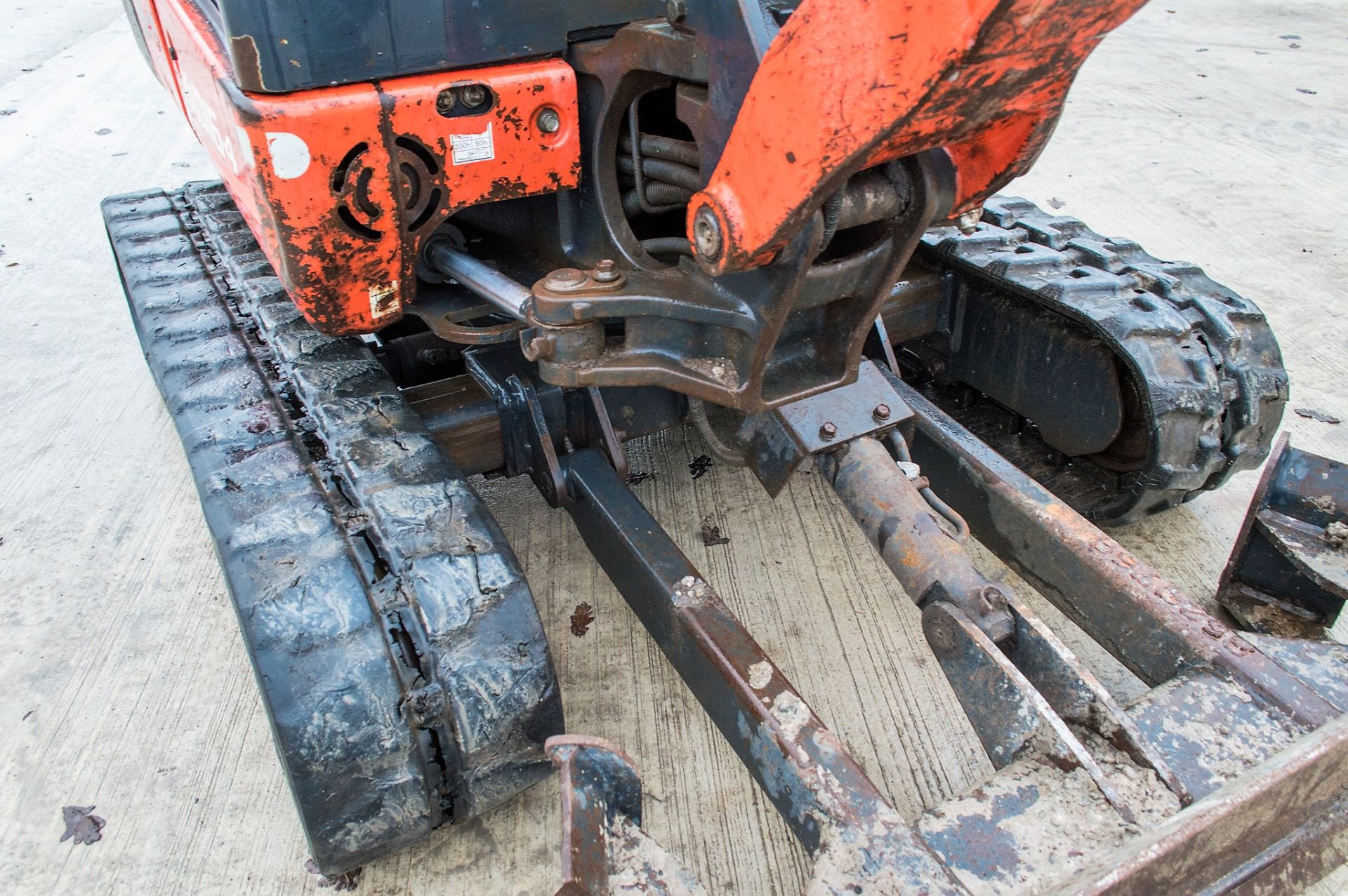 Kubota KX016-4 1.5 tonne rubber tracked excavator Year: 2014 S/N: 57529 Recorded Hours: 2638 - Image 17 of 23